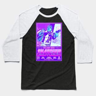 Neon Snatcher Poster Baseball T-Shirt